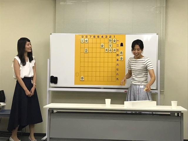 女流棋士 里見香奈さん＆里見咲紀さんの 女性将棋教室 5日目 最終回。