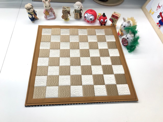 フェルト製チェス盤　本日発送いたしました。