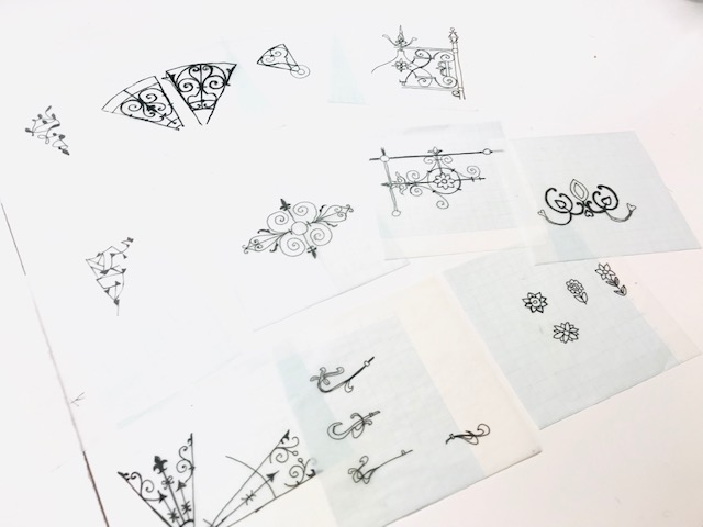コラボ刺繍CD企画　その8  モチーフ刺繍データ制作　  和柄刺繍CD作品のご紹介♪