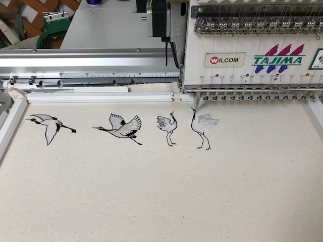 デコレーションズ刺繍CD企画♡　その98♪ 試し縫い　entrance embroidery