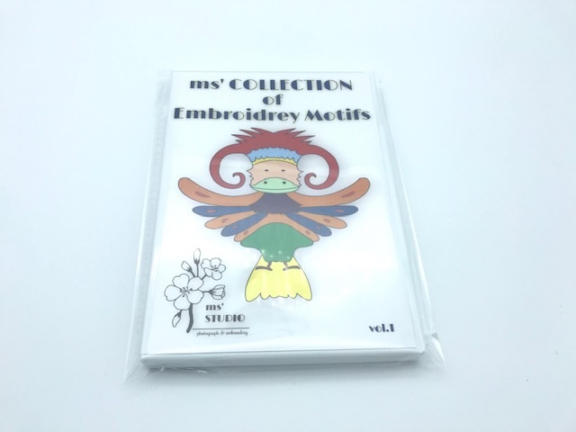 ms’ STUDIO刺繍CDで製作したお写真を送って頂きました。ありがとうございます。