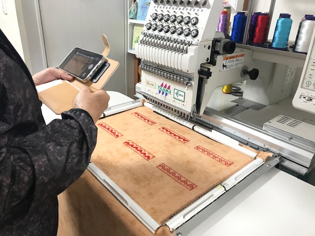 ミシン刺繍合宿✨　二日目　プリズム刺繍さんと商品開発!!   刺繍CDのご注文ありがとうございます。