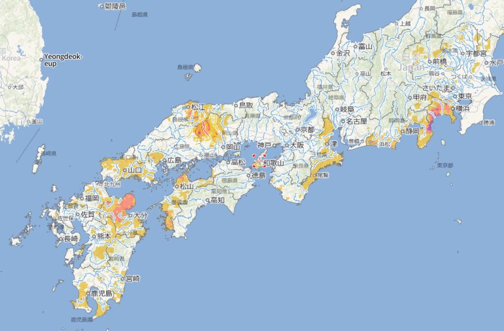 台風10号(サンサン)の進路🌀🌀🌀🌀🌀