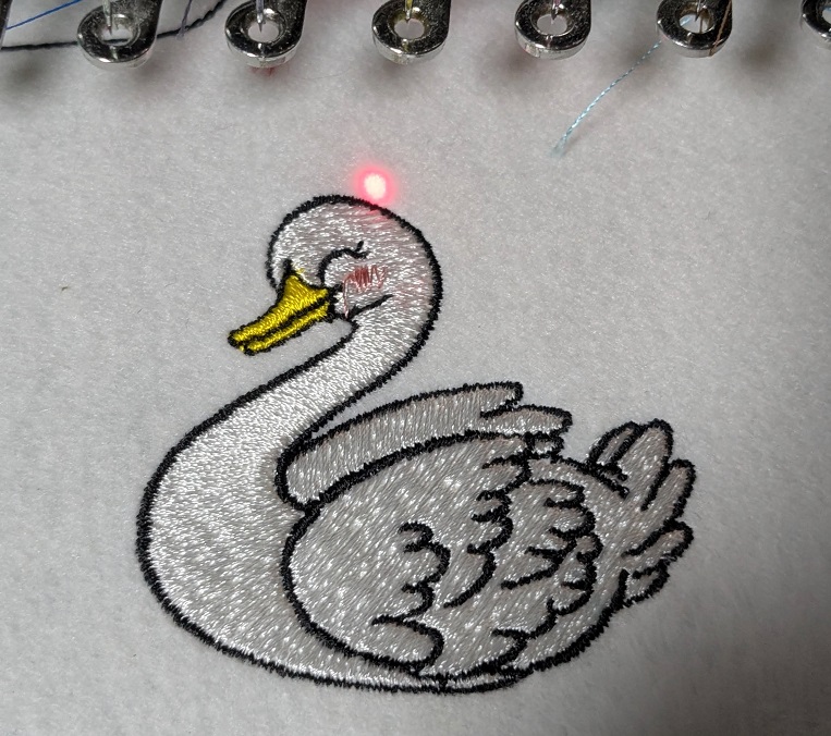 新刺繍CD企画76 　またまたミスを発見(^-^;