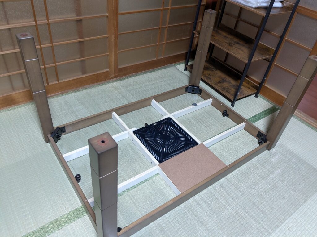 冬支度　こたつテーブル