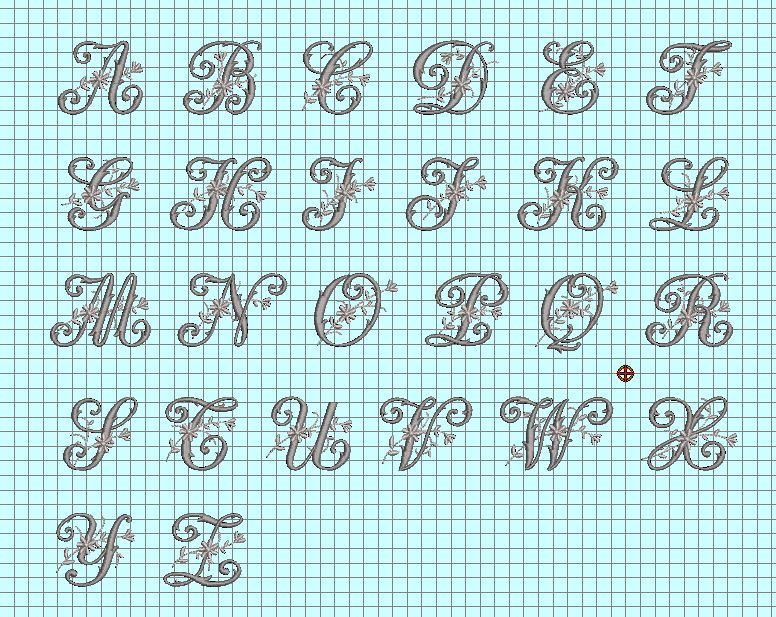 エレガント系刺繍データ制作・CD企画 その8