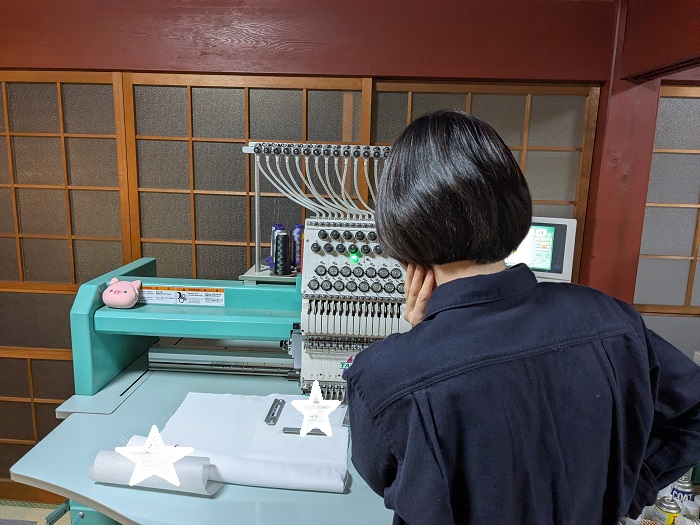 ミシン刺繍合宿♪　トップシークレットレッスン✨