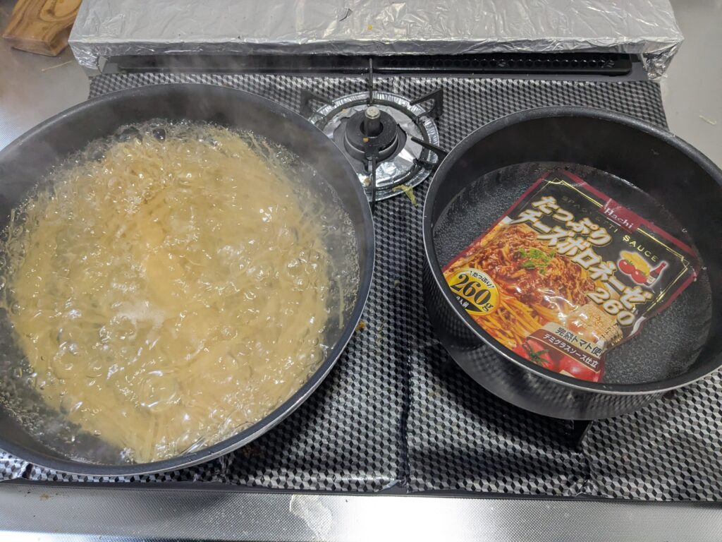 連日の引き籠り生活✨　🍝