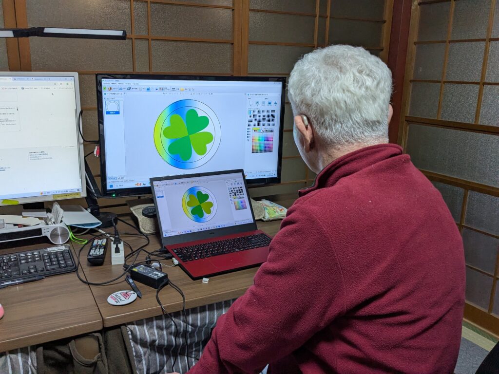 ミシン刺繍教室♪　