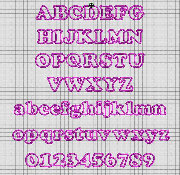 ハワイ＆ブライダルの新刺繍CD企画💖　その4  アップリケフォント