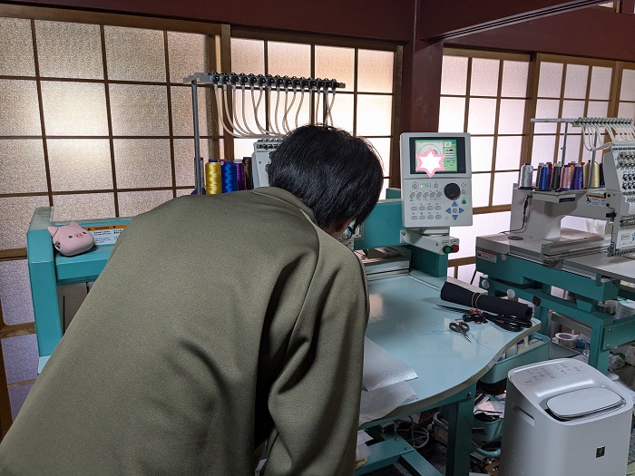 ミシン刺繍教室♪　お～すげ～!!