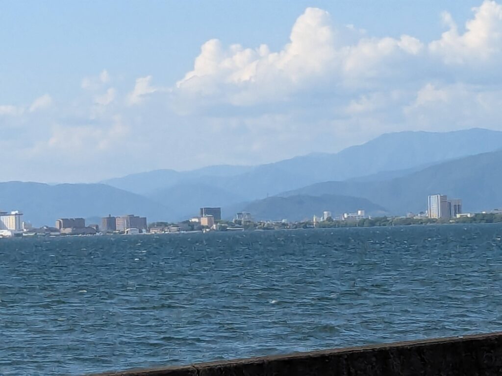 今日の琵琶湖💖