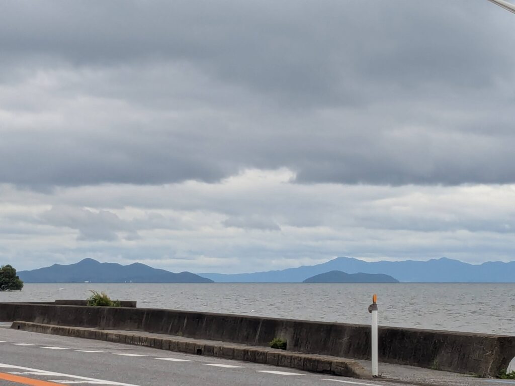 本日の琵琶湖