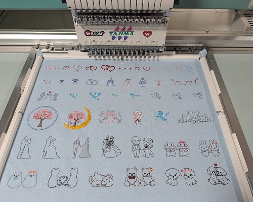 フェスティバルブログ更新＆ハワイ＆ブライダルの新刺繍CD企画💖その31