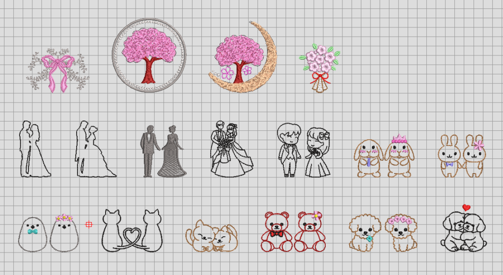 ハワイ＆ブライダルの新刺繍CD企画💖その29