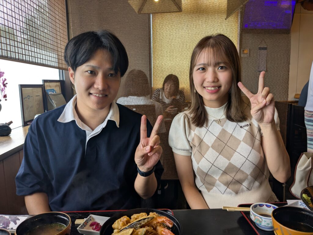 息子達が挨拶に来てくれました^^