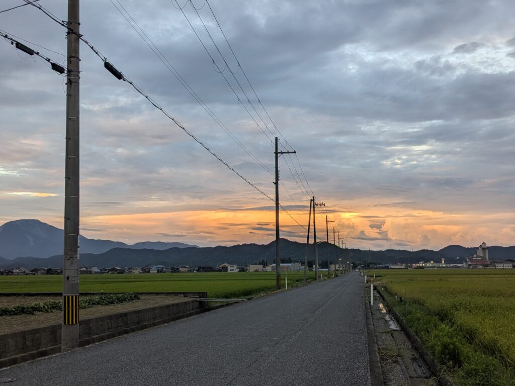 世継の集落からの景色💖