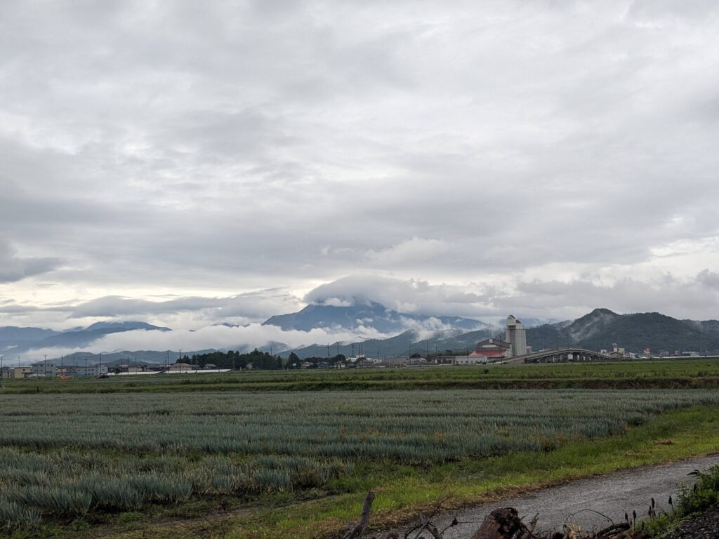 線状降水帯の影響